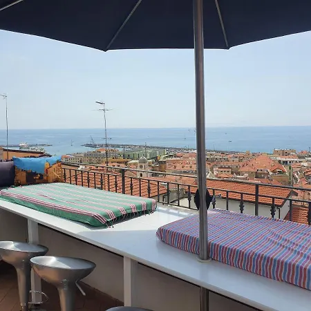 Terrassentraum Mit Meeresblick Sanremo
